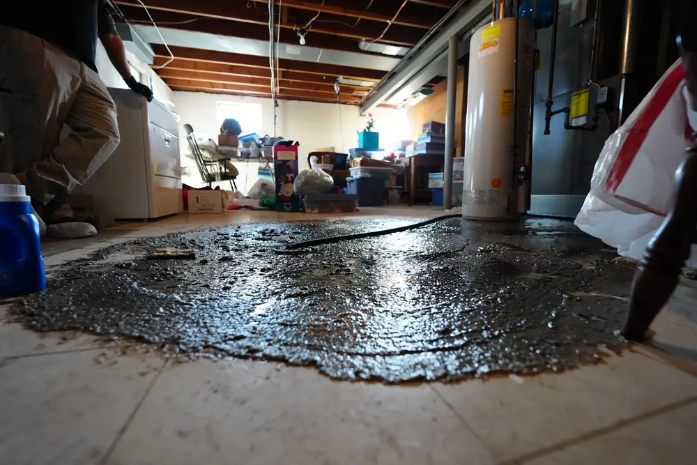 Restoration equipment on a Salt Lake City job
