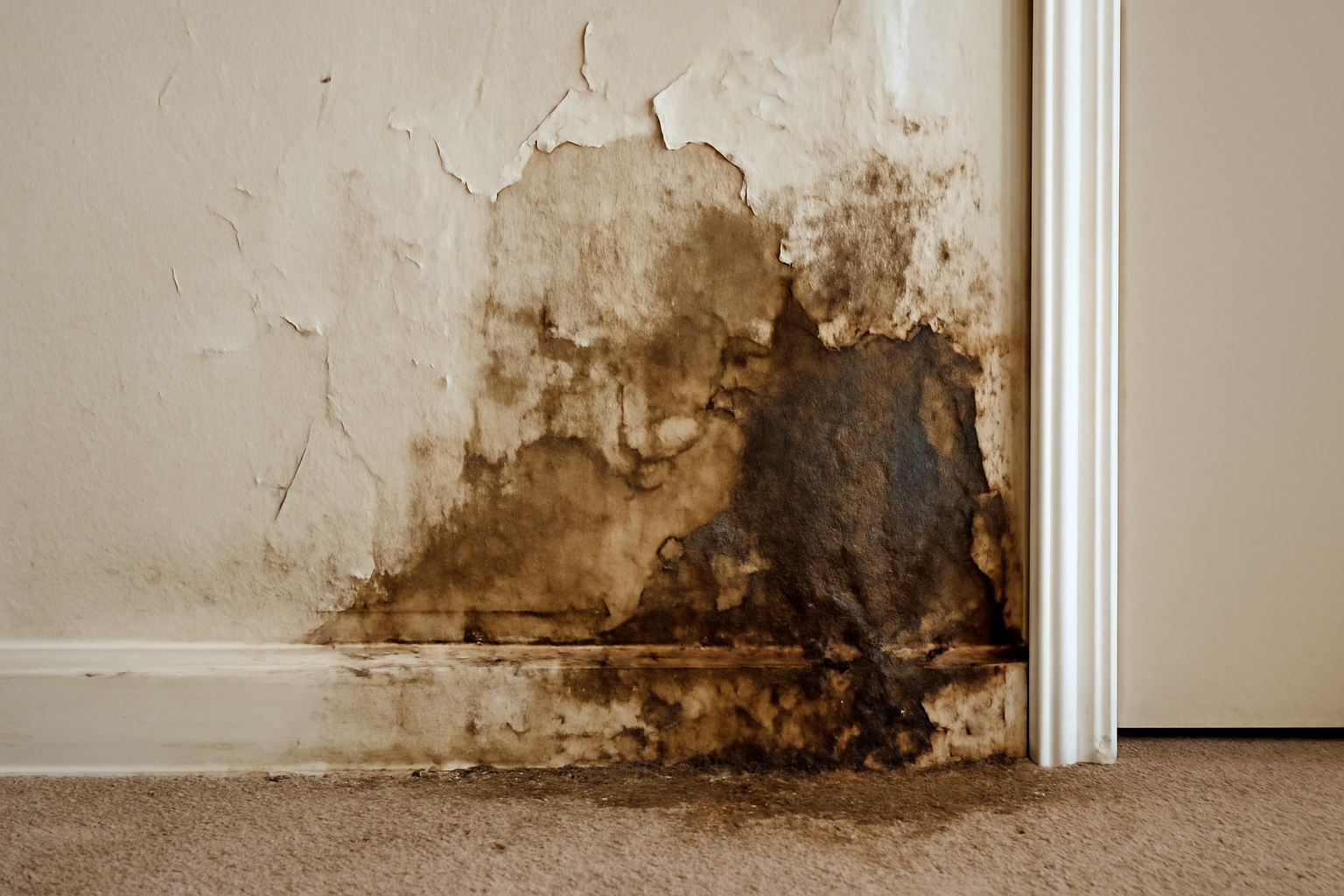 Behind Wall Water Damage Restoration in Holladay, UT