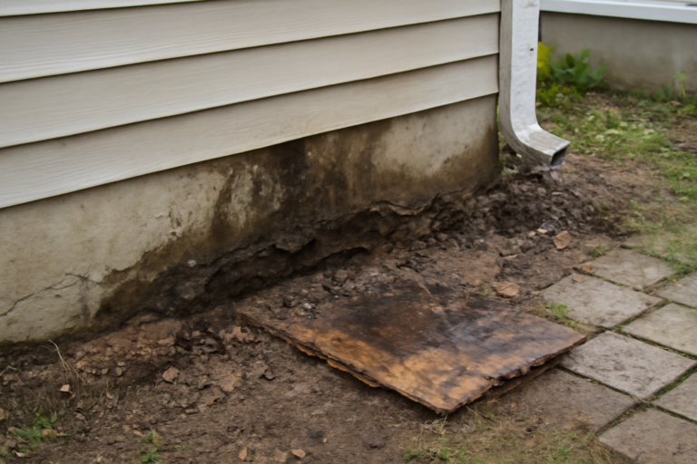 Foundation Leak Water Damage Restoration