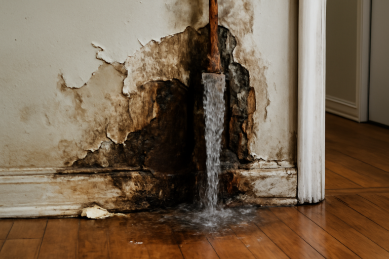 Frozen Pipe Water Damage Restoration