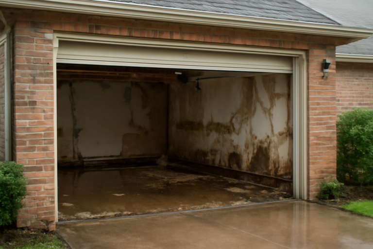 Garage Water Damage Cleanup