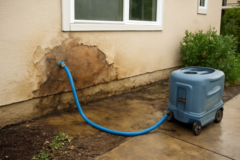 Hydrostatic Pressure Water Damage Restoration