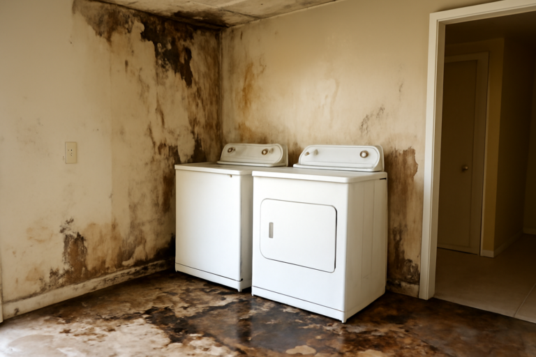 Laundry Room Water Damage Restoration