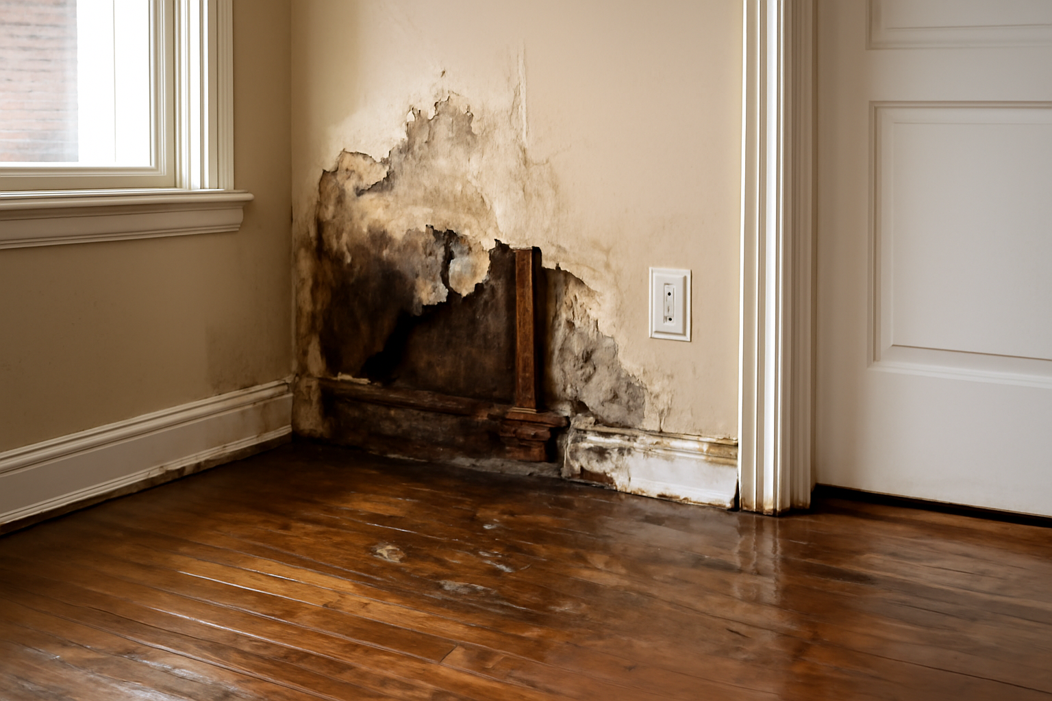 Plumbing Failure Water Damage Restoration in Willard, UT