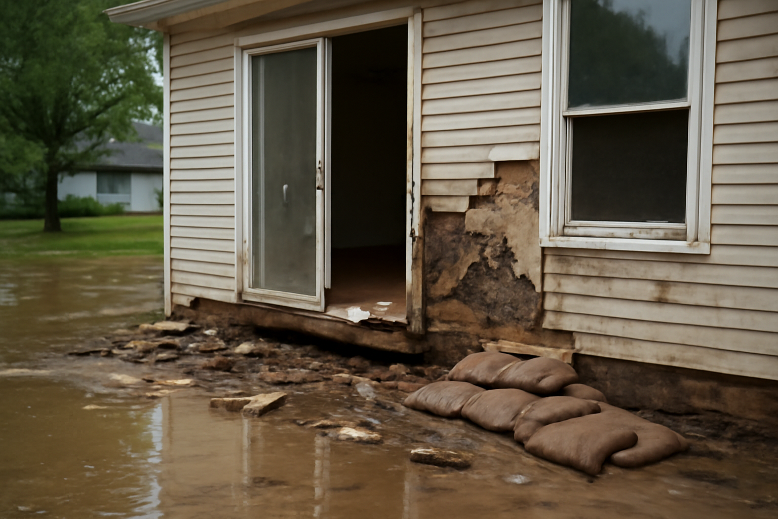 River Flooding Damage Restoration in South Salt Lake, UT