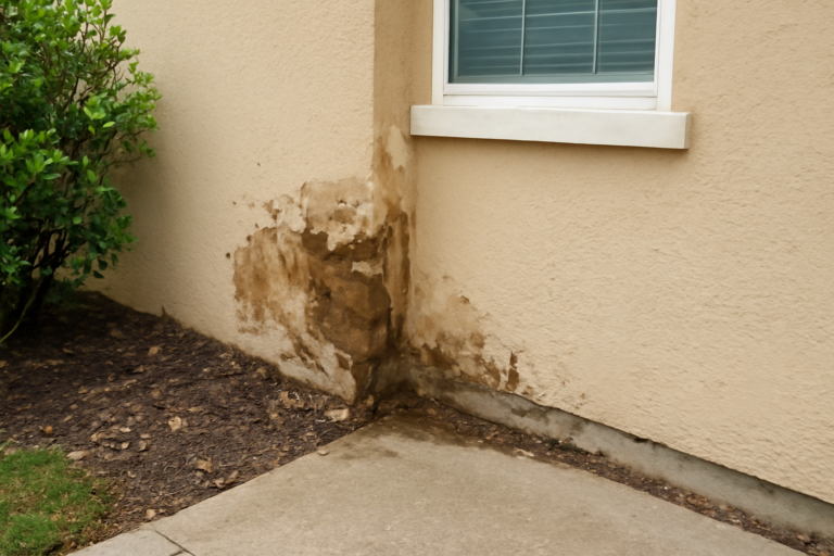 Stucco Water Damage Repair