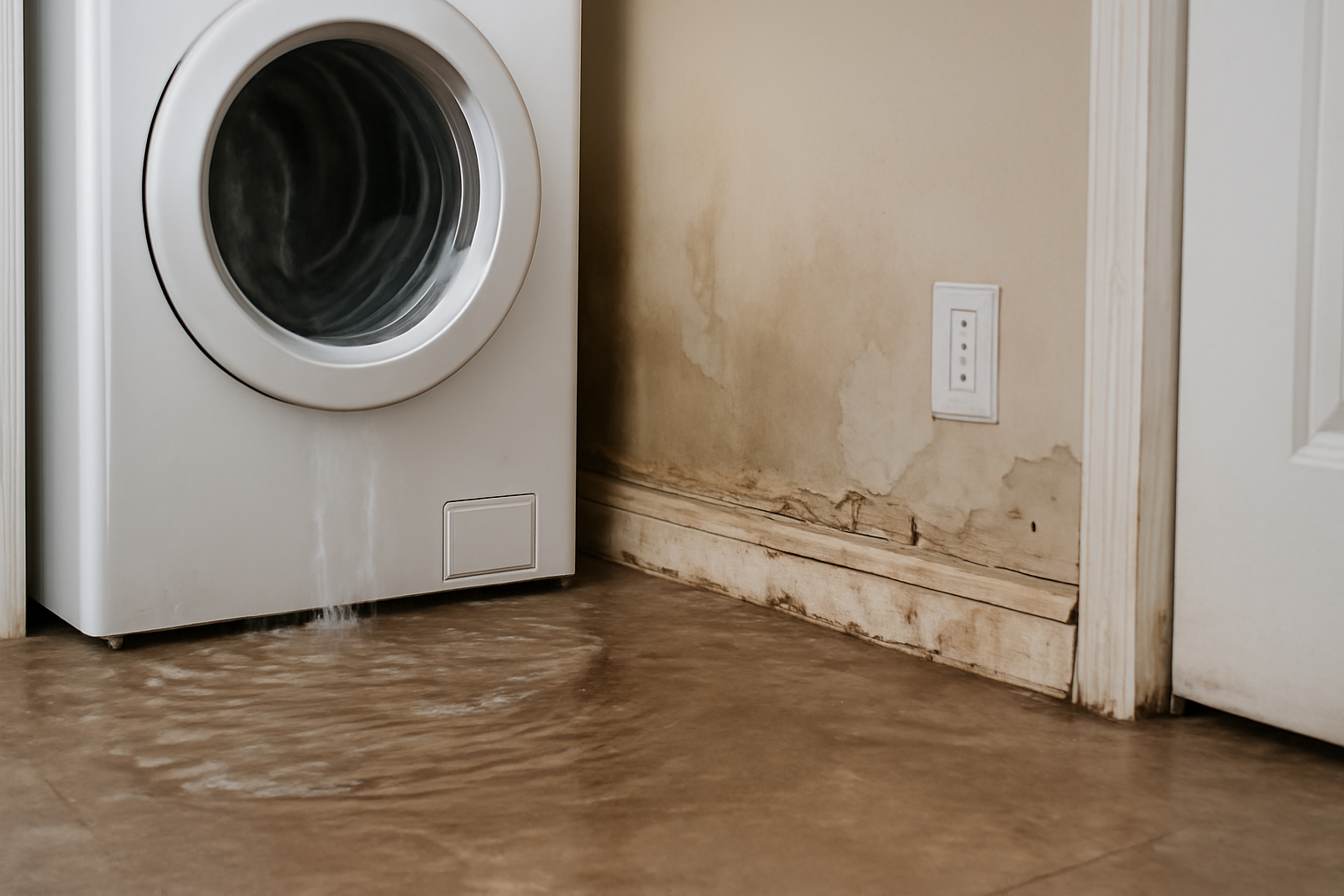 Washing Machine Overflow Cleanup in Orem, UT
